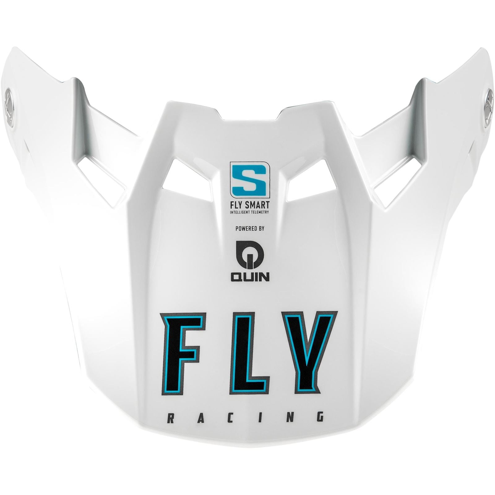 Fly Racing 2025 Formula S Carbon Solid Visor - White_1493601