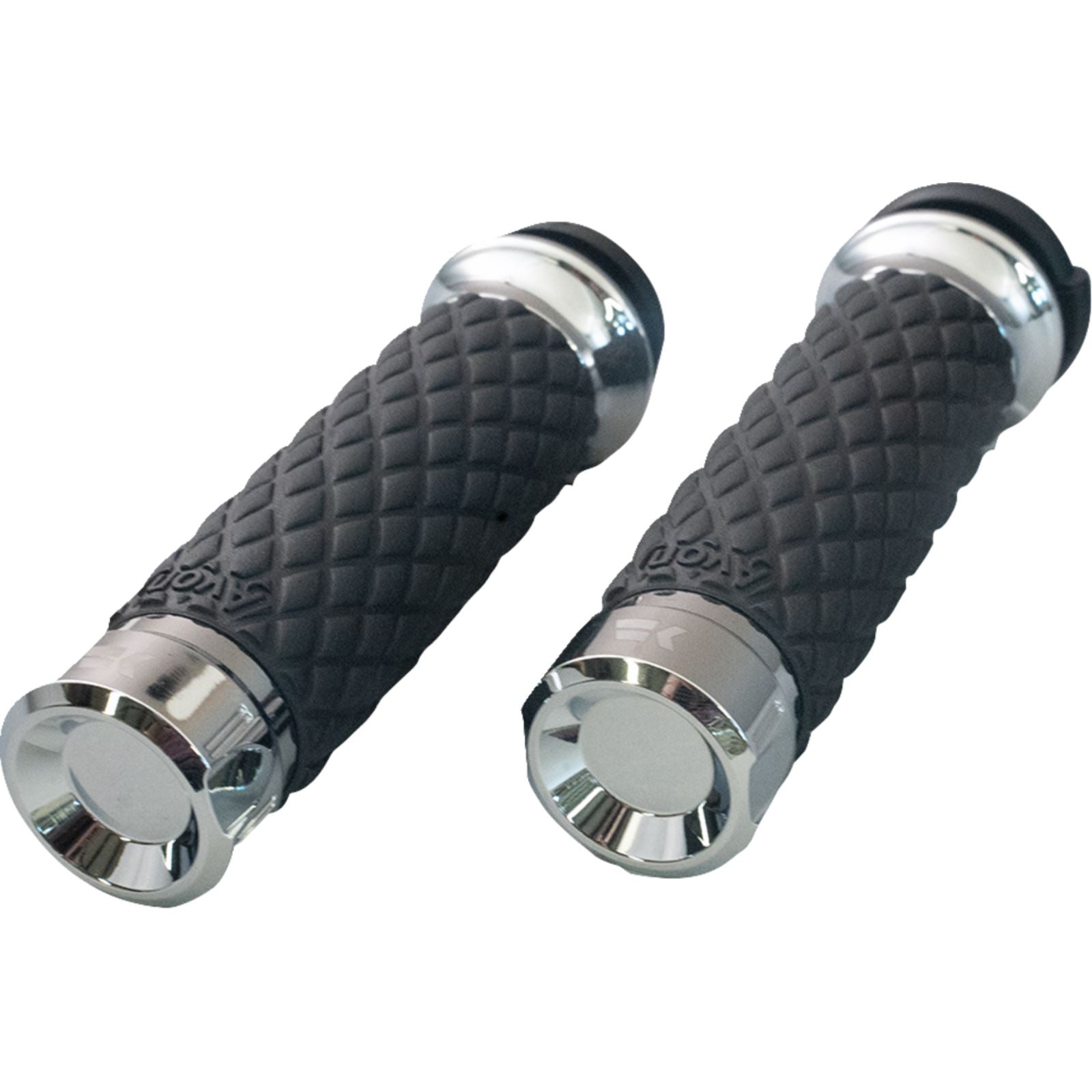 Khrome Werks Grips - Klassic - Custom Contour - Diamond - Chrome [MPN: 500305]_1490161