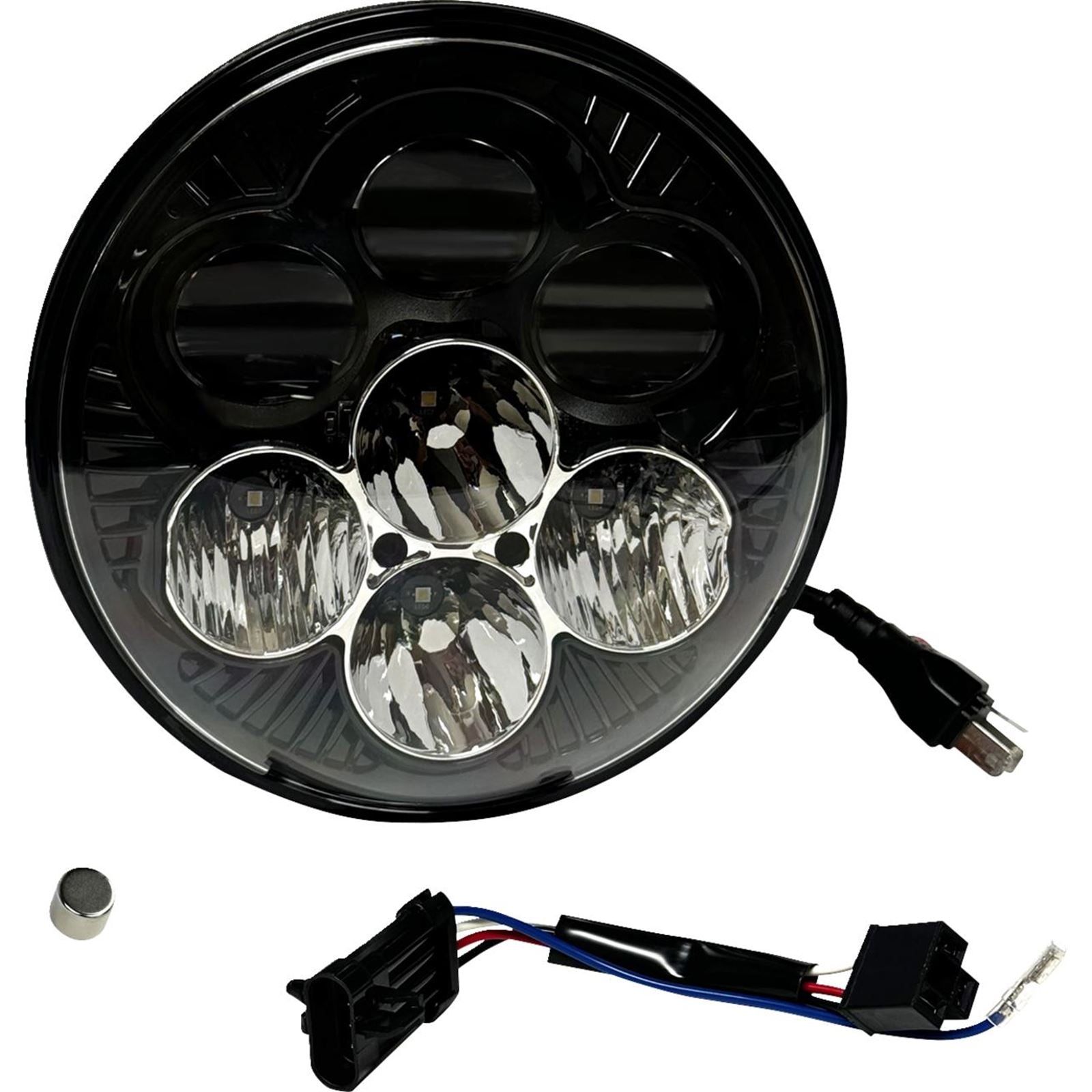 Custom Dynamics Headlight - Shark Demon® - LED - Color Changing SD2-7-14_1493596