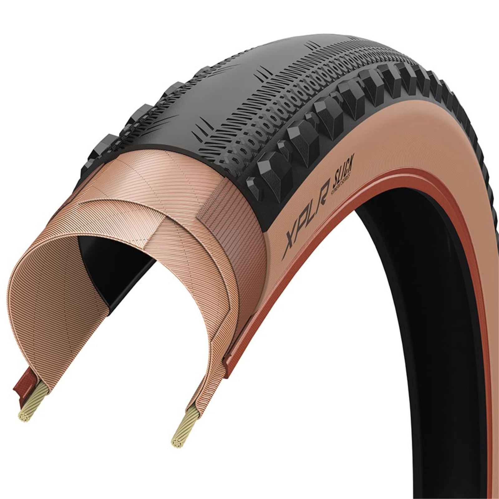 Zipp Goodyear XPLR Slick - Gravel Tire - 700x40C - Folding - Black [MPN: 00.1918.748.001]_1490250
