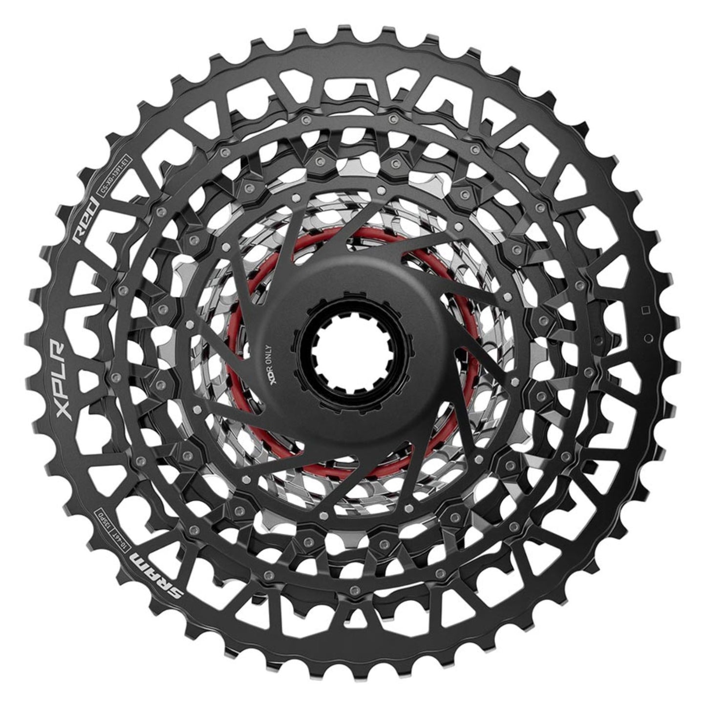SRAM Cassette - 13-Speed, 10-46t, For XDR Driver, Black/Silver, E1 [MPN: 00.2418.143.000]_1490316