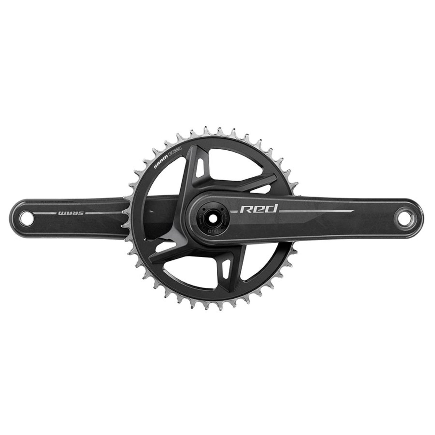 Red 1x XPLR E1  Crankset  Speed: 12/13  Spindle: 28.99mm  BCD: Direct Mount fits SRAM 8 Bolt  40  DUB  160mm  Black  Road Disc [MPN: 00.6118.685.018]_1490295