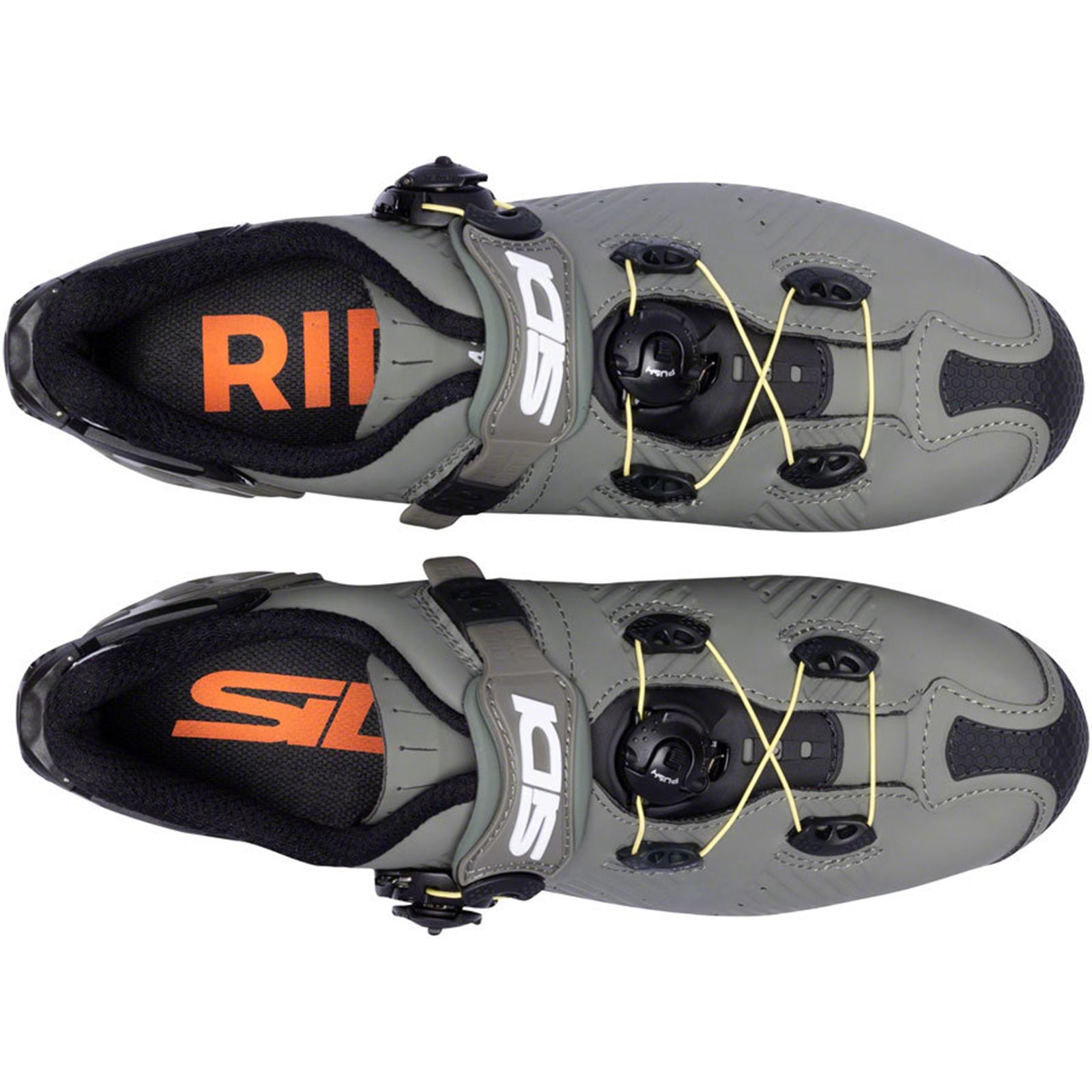 Sidi - Bicycle Drako 2S SRS Mountain Clipless Men's Shoes - Military Yellow_1929688