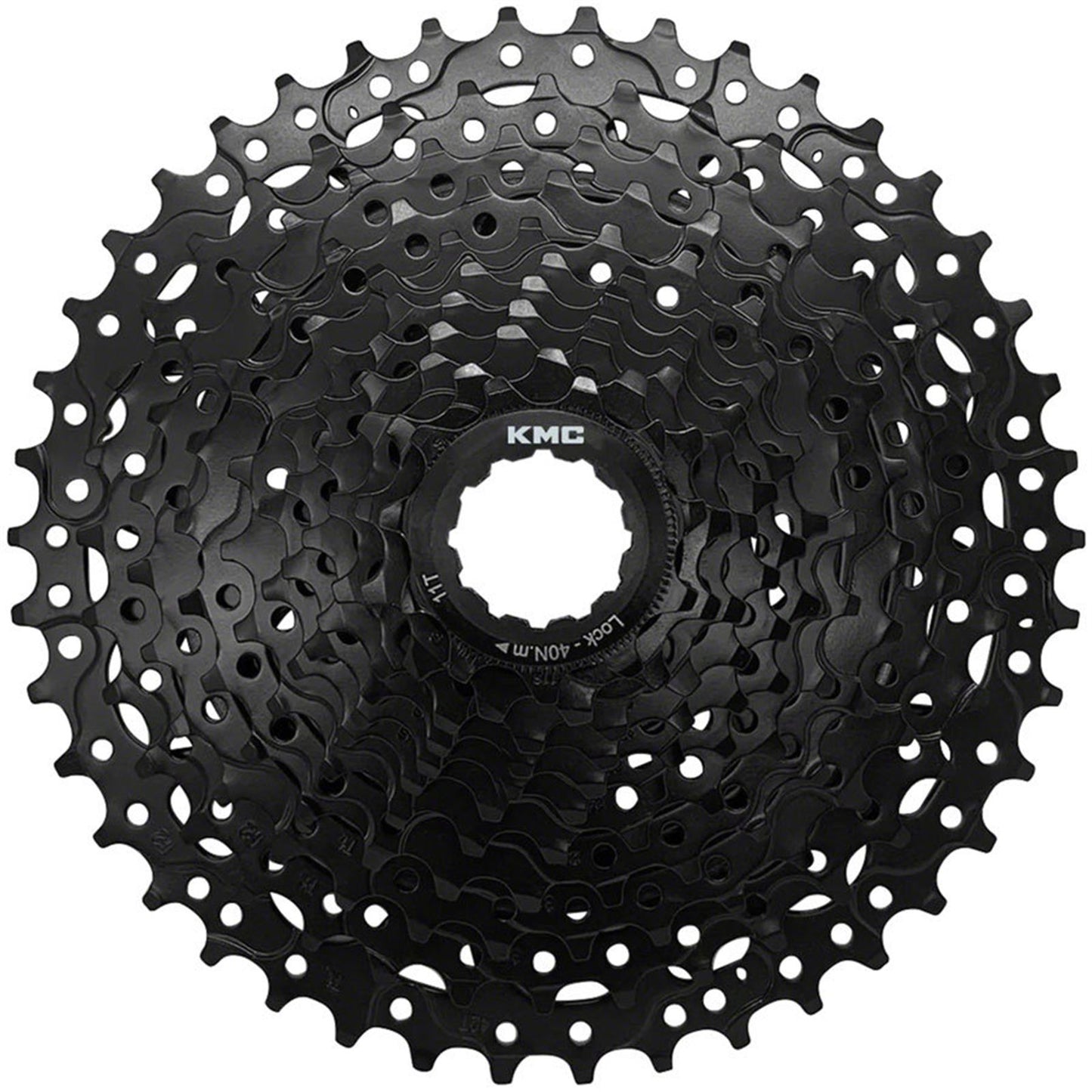 KMC REACT Cassette - 11-Speed, 11-42t, HG Driver Compatible, Black [MPN: CSTE00530]_2083989
