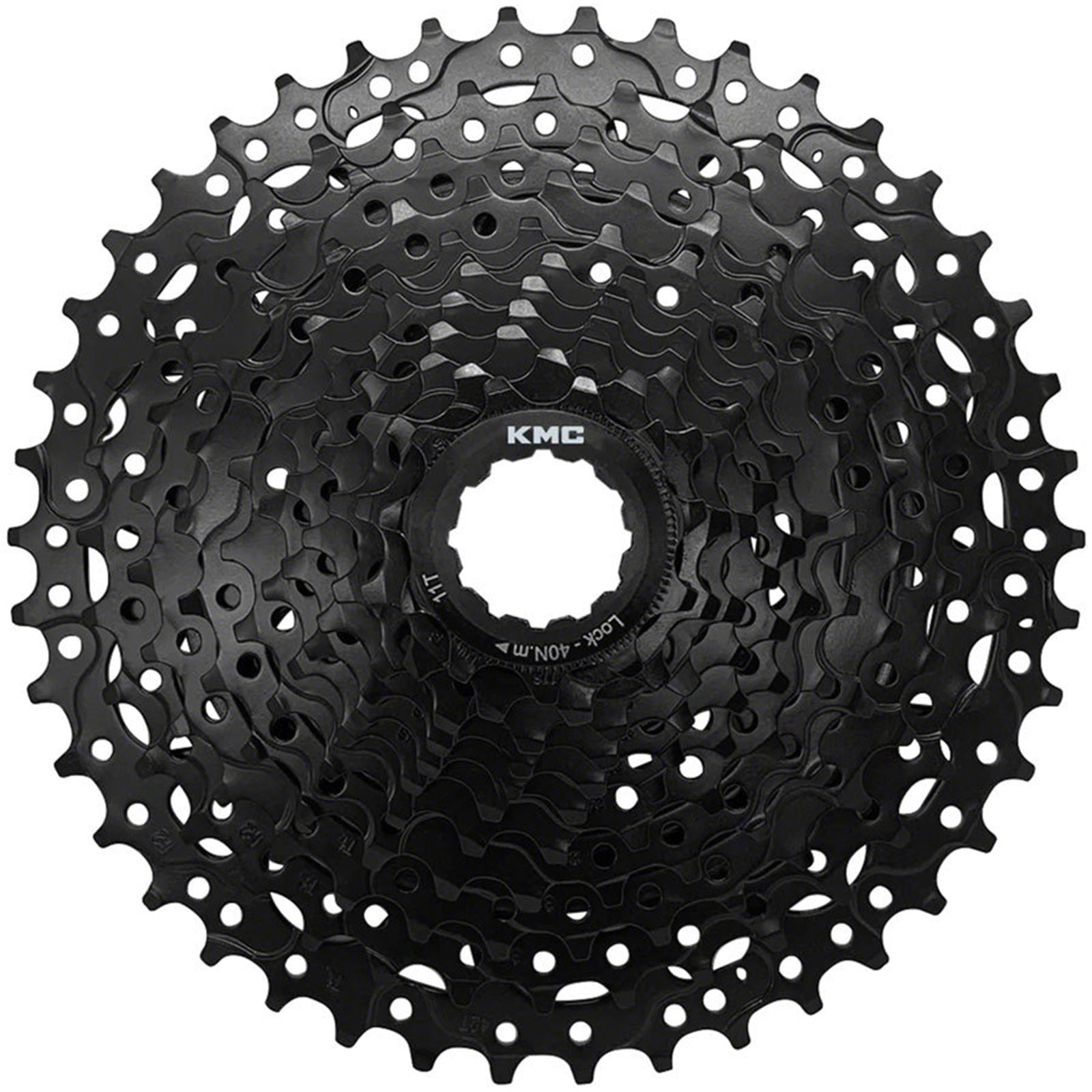 KMC REACT Cassette - 11-Speed, 11-42t, HG Driver Compatible, Black [MPN: CSTE00530]_2083989