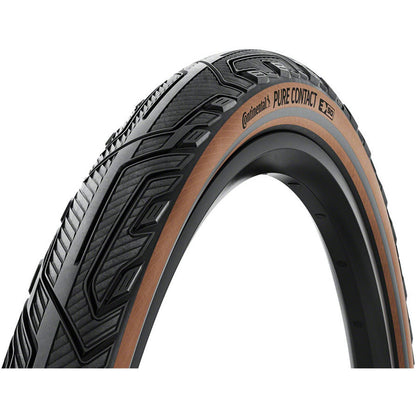 Continental Tire - Bicycle Pure Contact Tire - 27.5 x 2.0, Black/Coffee/Graphite Reflex [MPN: 01019820000]_2101944