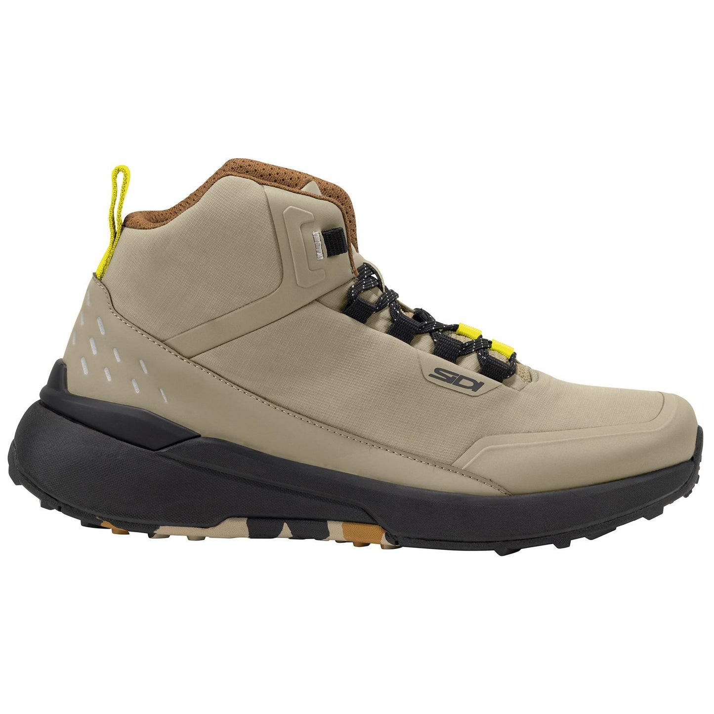 Sidi - Powersports Nucleus Riding Shoes - Lemon/Black - Size 43 [MPN: NUCLEUSLEMBLK43]_1997645
