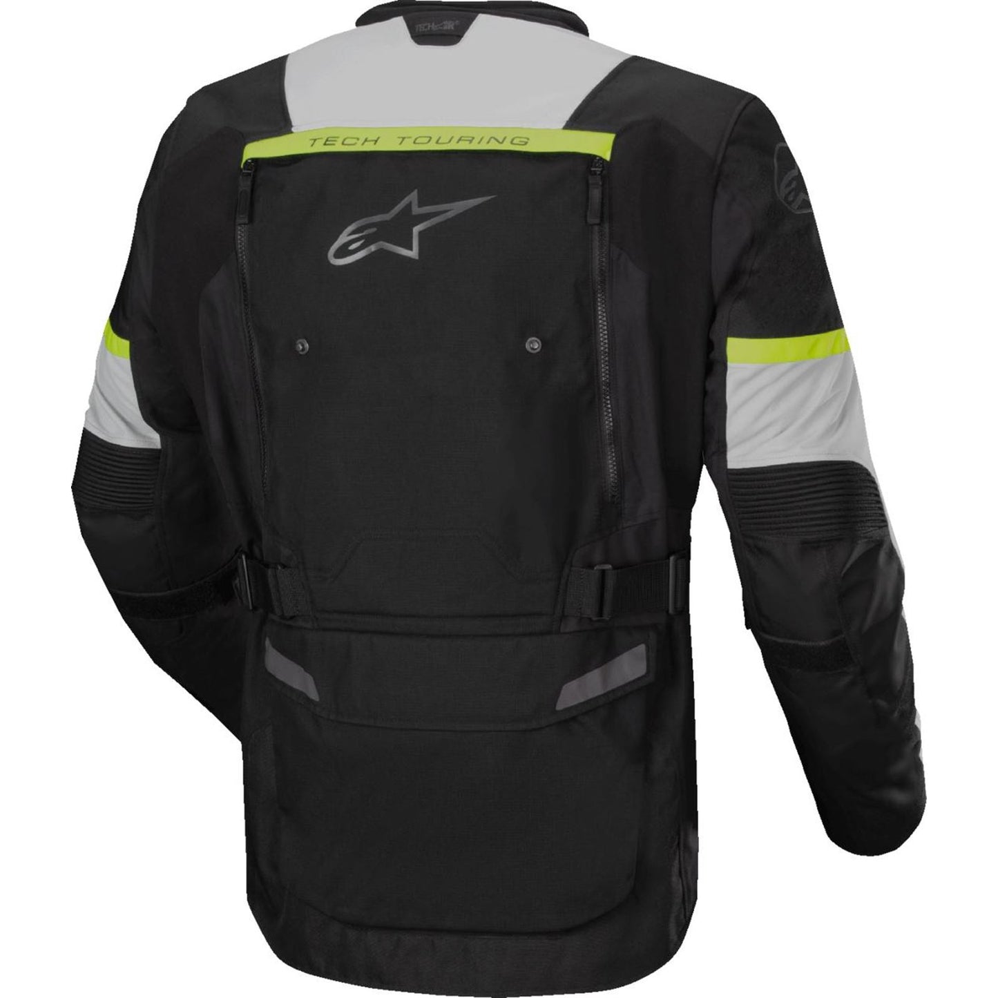 Alpinestars Bogota Pro Drystar® Jacket - Dark Black/Ice Gray/Yellow_1506720