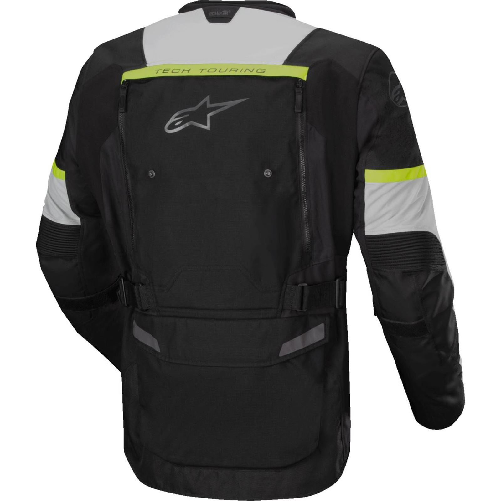 Alpinestars Bogota Pro Drystar® Jacket - Dark Black/Ice Gray/Yellow_1506720
