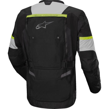 Alpinestars Bogota Pro Drystar® Jacket - Dark Black/Ice Gray/Yellow_1506720