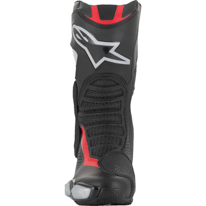 Alpinestars SMX-6 V3 Vented Boots - Black/Silver/Red - Size 8 [MPN: 2223225199 42]_1507134