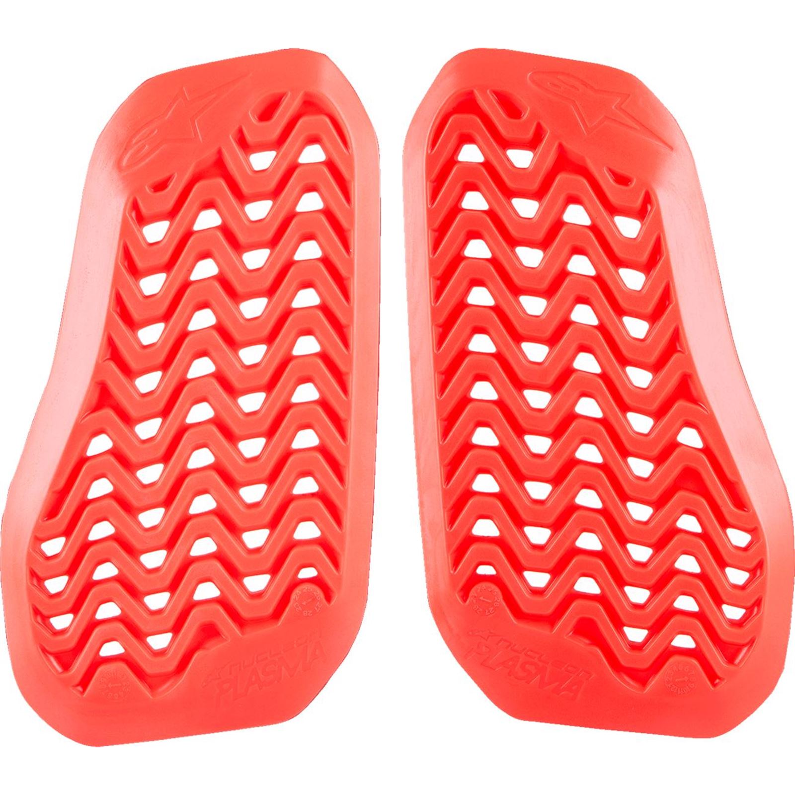 Alpinestars Nucleon Chest Protector Divided Inserts - Red_1507356