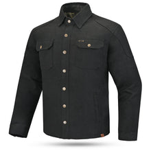 Cortech Rambler Wax Cotton Riding Jacket - Black - Medium [MPN: RAMBLER WAX COT]_1984066