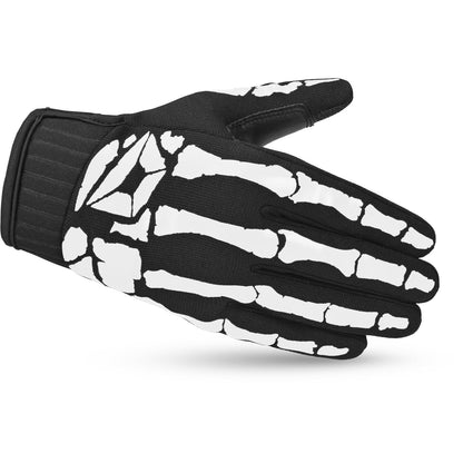 Cortech Standard Issue Bones Gloves - Black/White - Medium [MPN: STANDARD ISSUE-]_1984416