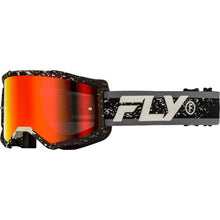 Fly Racing Youth Zone Goggles - Black/Grey with Red Mirror/Smoke Lens 37-51524Y_1495279