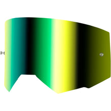 Fly Racing Single Lens w/Post Adult with Iridescent Green Mirror Lens 37-5414_1495338