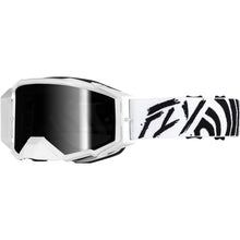 Fly Racing Zone Elite Goggles - Black/White with Black Mirror/Smoke Lens 37-5515_1495342