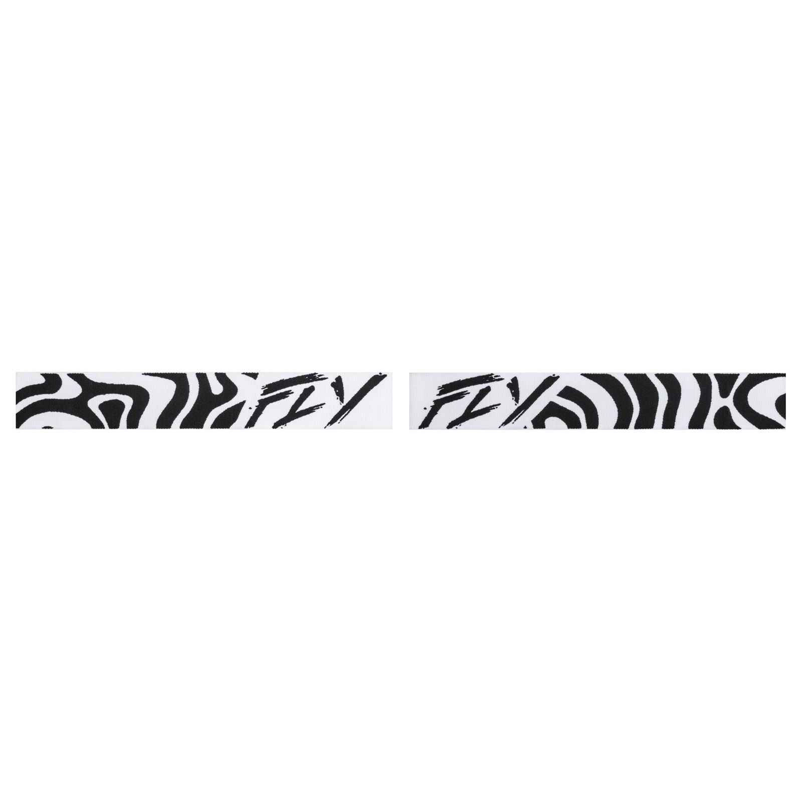 Fly Racing Zone Elite Goggles - Black/White with Black Mirror/Smoke Lens 37-5515_1495343