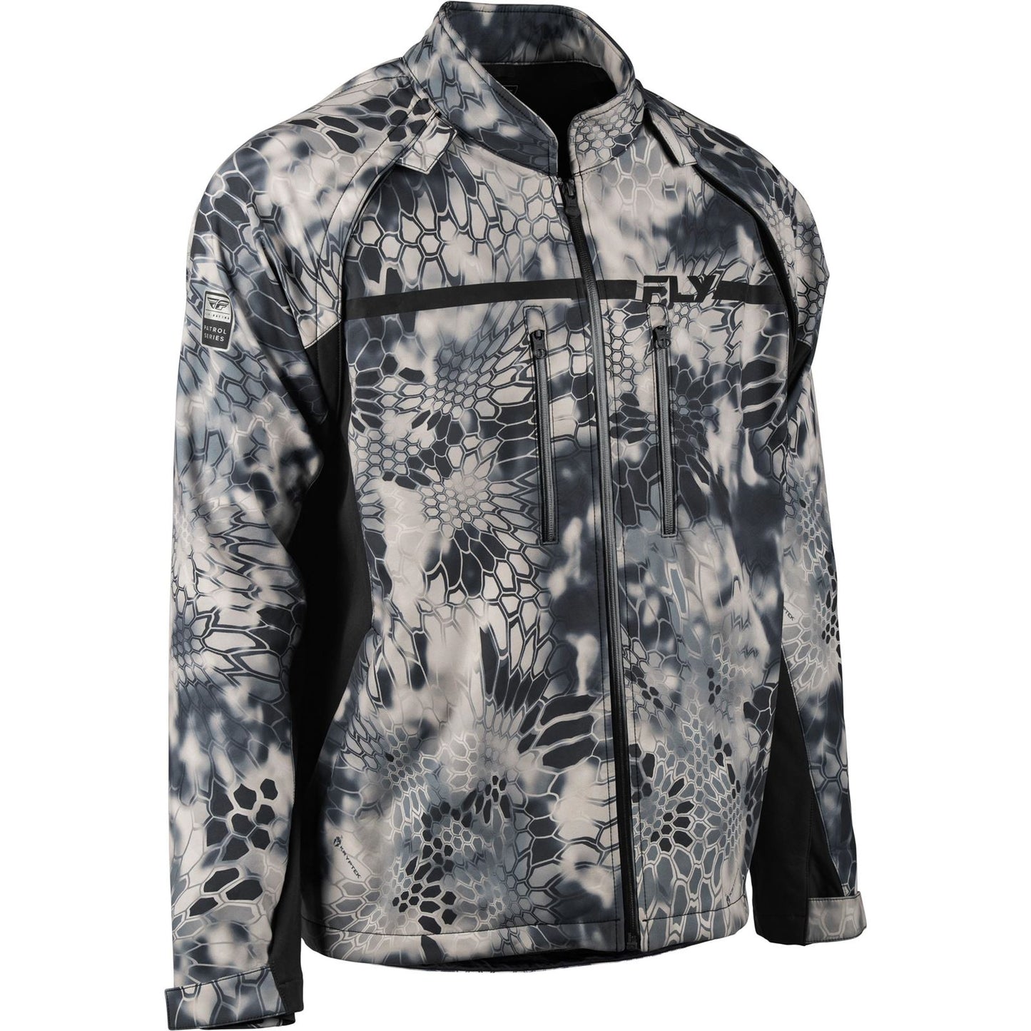Fly Racing Patrol Kryptek Jacket - Grey/Black_1496396