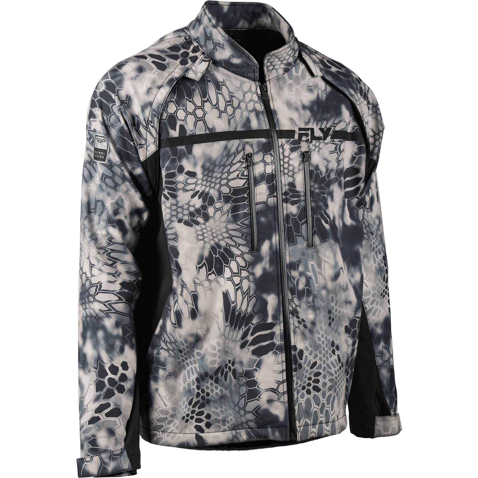 Fly Racing Patrol Kryptek Jacket - Grey/Black_1496396