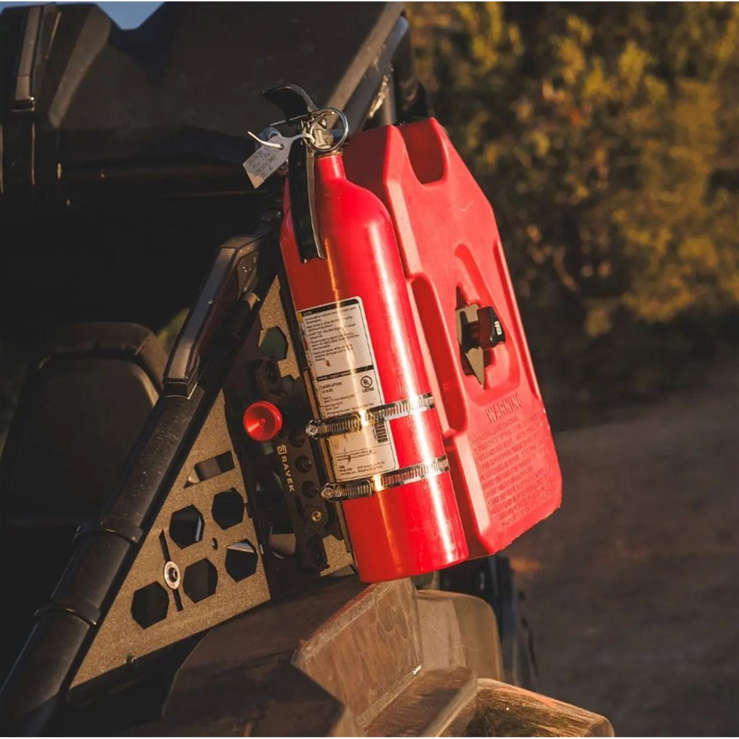 Ravek Molle Quick Detach Fire Extinguisher Mount for Can-Am/Polaris 59-230X_1524771