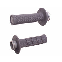 ODI Micro-X Lock-On Grips - Half-Waffle - Grey/Black (Soft) [MPN: H36MXG]_1710272