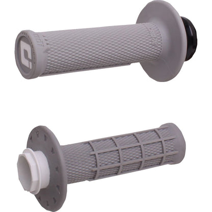 ODI Micro-X Lock-On Grips - Half-Waffle - Grey/Black (Soft) [MPN: H36MXG]_1707619