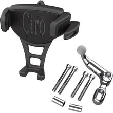 Ciro Phone Holder - Constrictor - Black - Chrome Offset Perch Mount [MPN: 50350]_1494081
