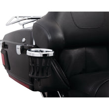 Ciro Drink Holder - Gen 2 - Chrome - Passenger - Black Mount [MPN: 55421]_1494076