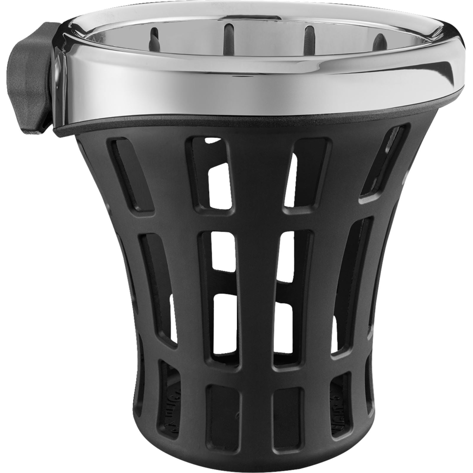 Ciro Drink Holder - Gen 2 - Big Ass® - Chrome - 1-1/8"/1-1/4" Handlebar Mount [MPN: 55814]_1494060