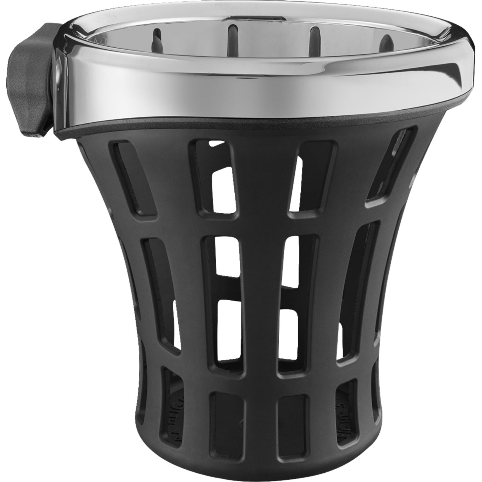 Ciro Drink Holder - Gen 2 - Big Ass® - Chrome - Passenger - Chrome Mount [MPN: 55822]_1494061