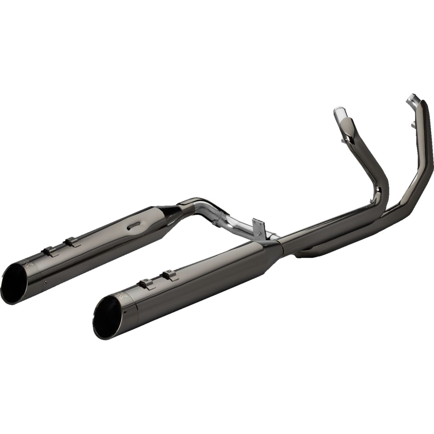 Khrome Werks 2-into-2 Dominator Exhaust System with 4-1/2" Mufflers - Edge Tip [MPN: 201525]_1494140