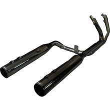 Khrome Werks 2-into-2 Dominator Exhaust System with 4-1/2" Mufflers - Black - Race Tip [MPN: 201130]_1494144