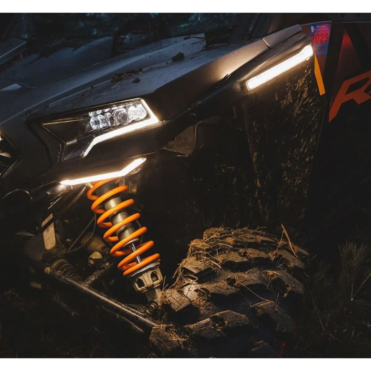 Ravek Turn Signal Kit - Amber - White Running Lights for Polaris RZR XP '19-23 [MPN: 64-303]_1508698