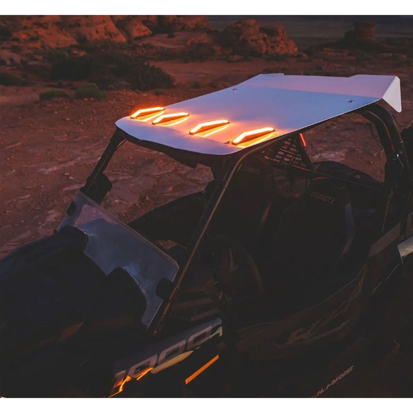 Ravek Apex Lights™ - Running - Amber for Polaris RZR XP '16-23 64-304A_1508836