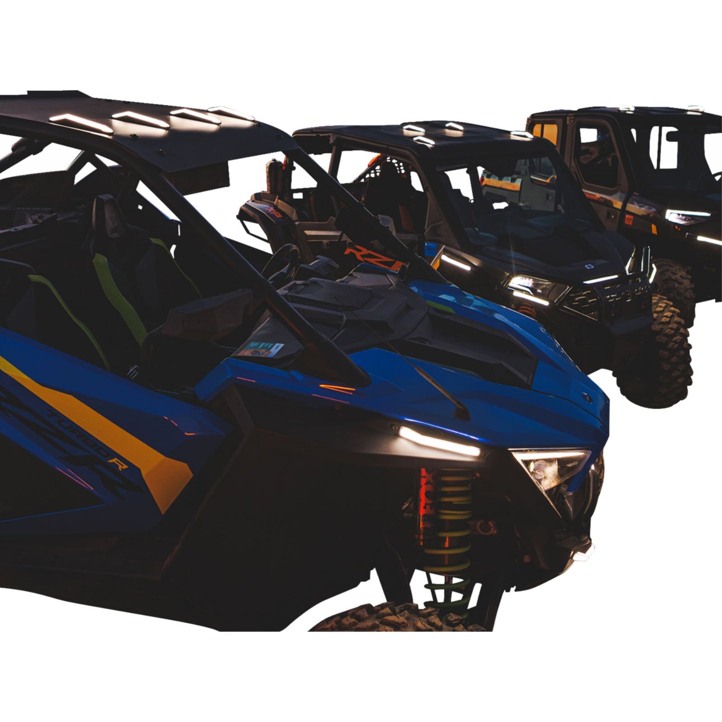 Ravek Apex Lights™ - Running - White for Polaris Crew/XP/SP 64-104S_1494175