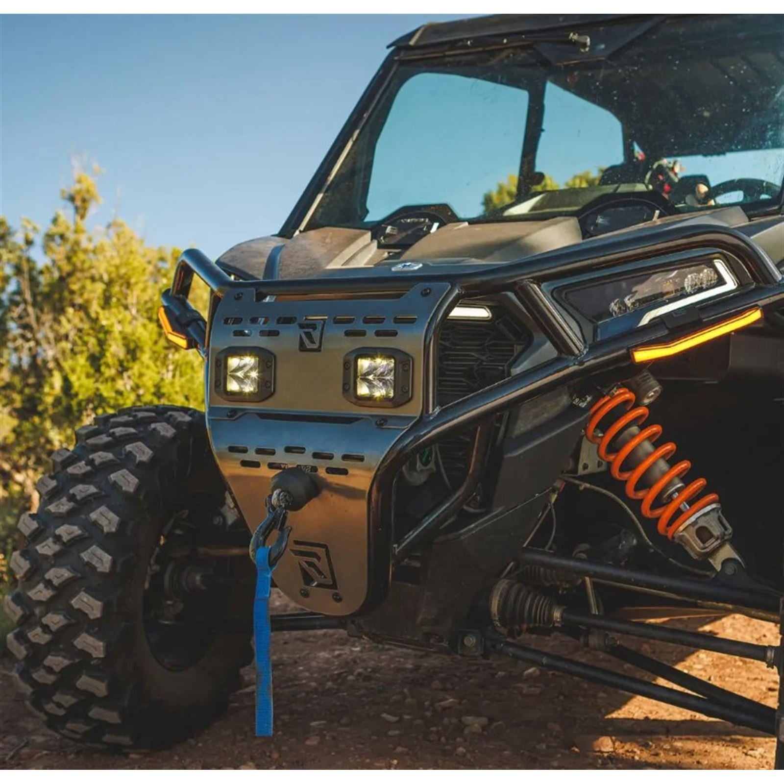 Ravek Apex Lights™ - Running - Amber for Polaris RZR 64-313A_1508871