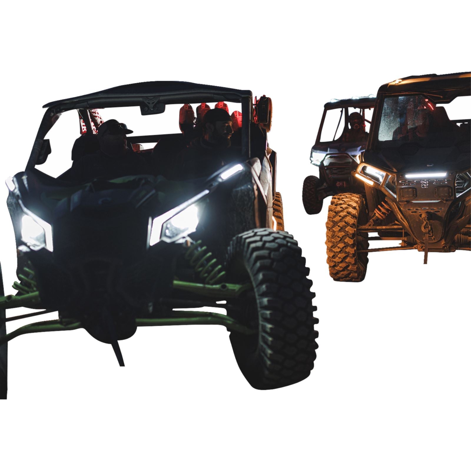 Ravek Apex Lights™ - Running - Amber for Polaris RZR 64-313A_1494161