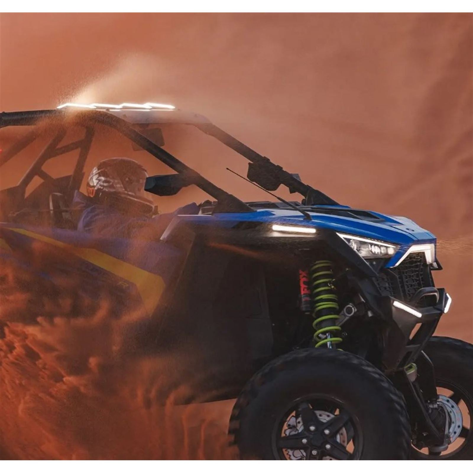 Ravek Apex Lights™ - Running - White for Polaris RZR Turbo R 64-505S_1509249