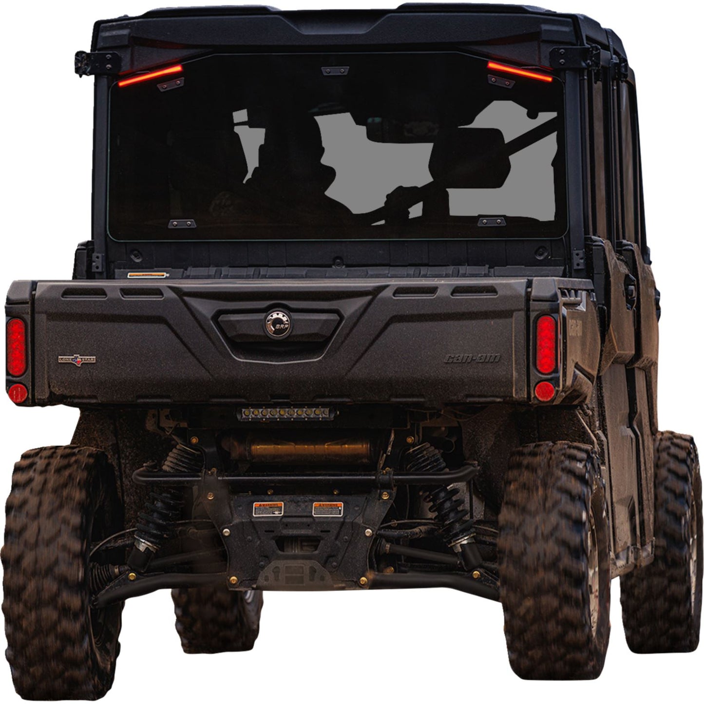 Ravek Running/Brake Light - Red for Can-Am Defender 65-101_1494206