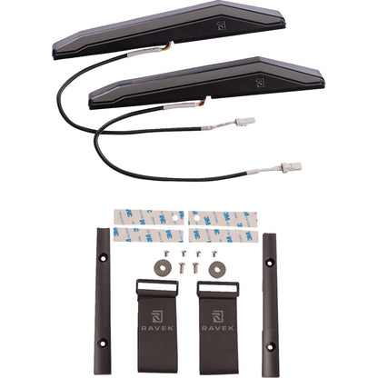 Ravek Apex Lights™ - Running - White Kawasaki Mule [MPN: 67-101S]_1494273