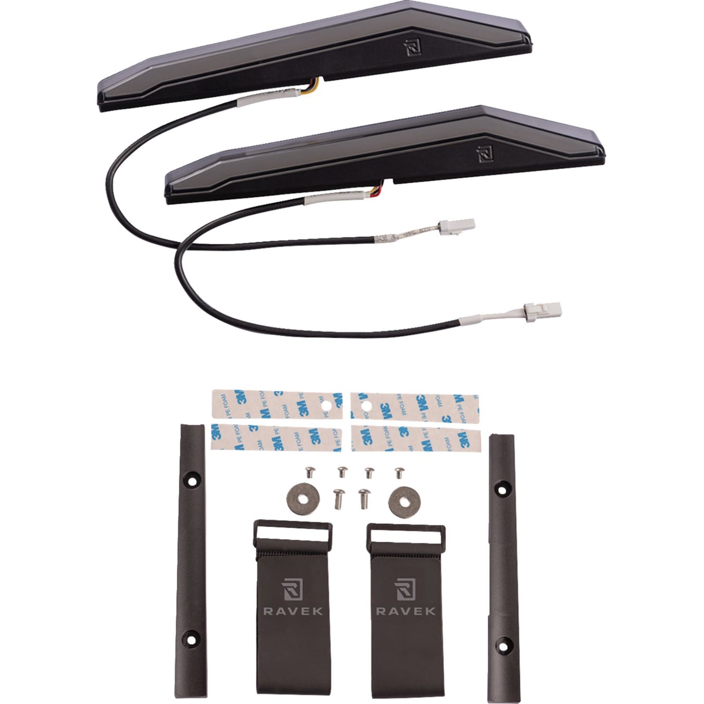 Ravek Apex Lights™ - Running - Amber for Kawasaki Mule [MPN: 67-101A]_1494268