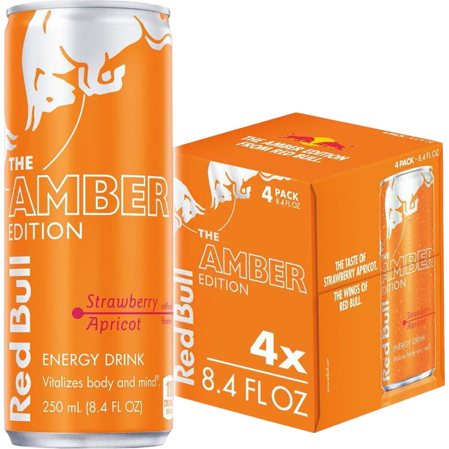 Red Bull Amber Strawberry Apricot - 8.4oz - 24/Cans [MPN: RB240104]_1498208