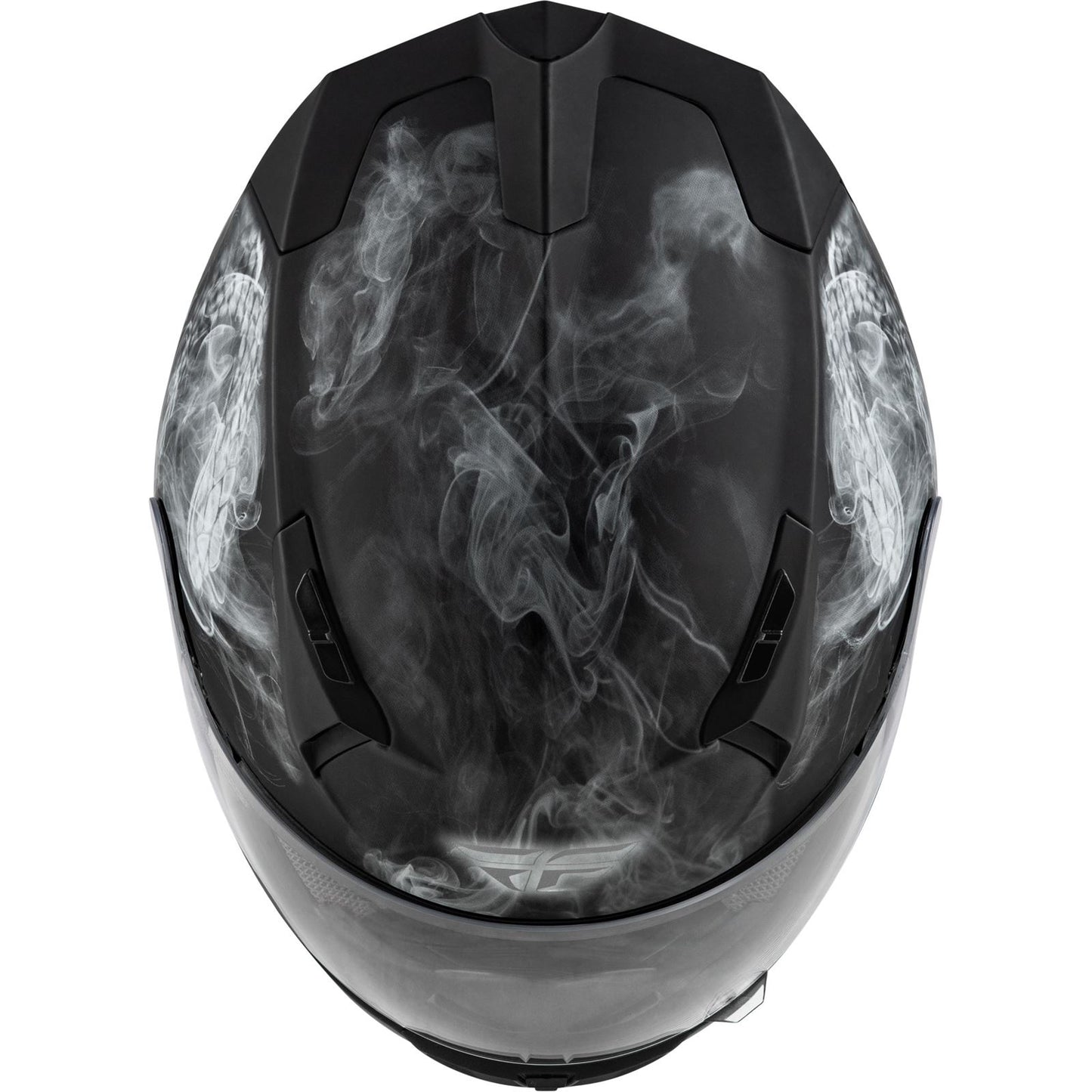 Fly Racing Revolt Coil Helmet - Matte Black/White_1519570
