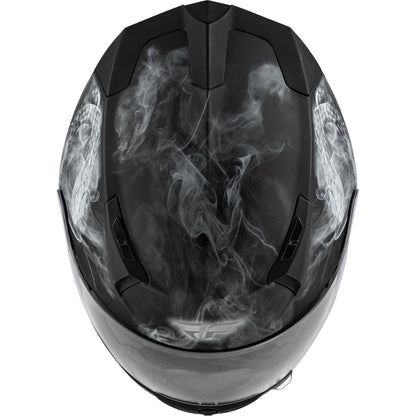 Fly Racing Revolt Coil Helmet - Matte Black/White_1519570