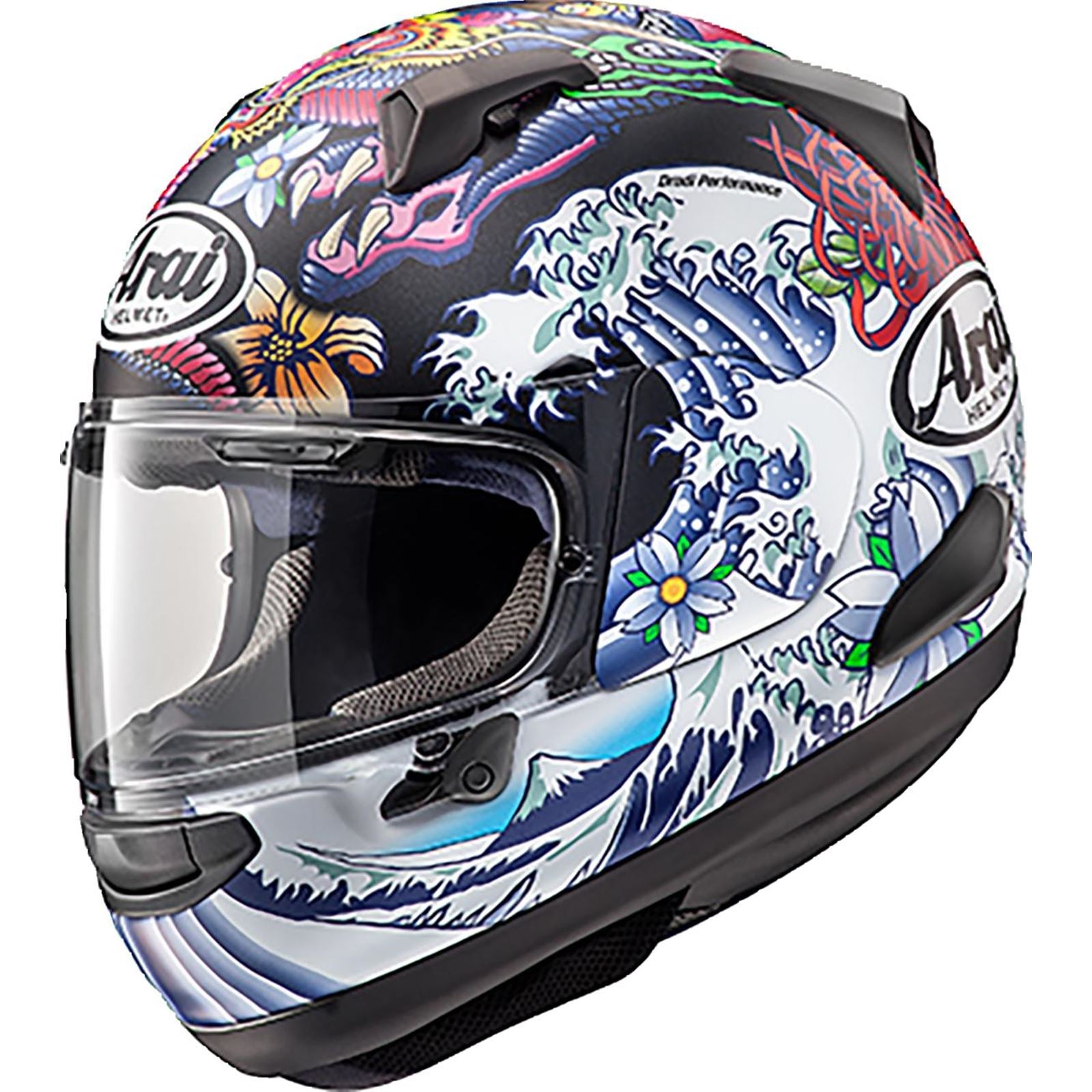 Arai Quantum-X Helmet - Oriental - Black Frost - XS [MPN: 0101-17705]_1507390