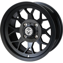 Moose Offroad Wheel - 27X - Front - Black - 12x7 - 4/156 - 4+3 [MPN: 27MO127156MB4]_1497643