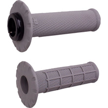 ODI Universal Lock-On Half Waffle Grips - Grey/Black - Soft [MPN: H21UHWG]_1707576