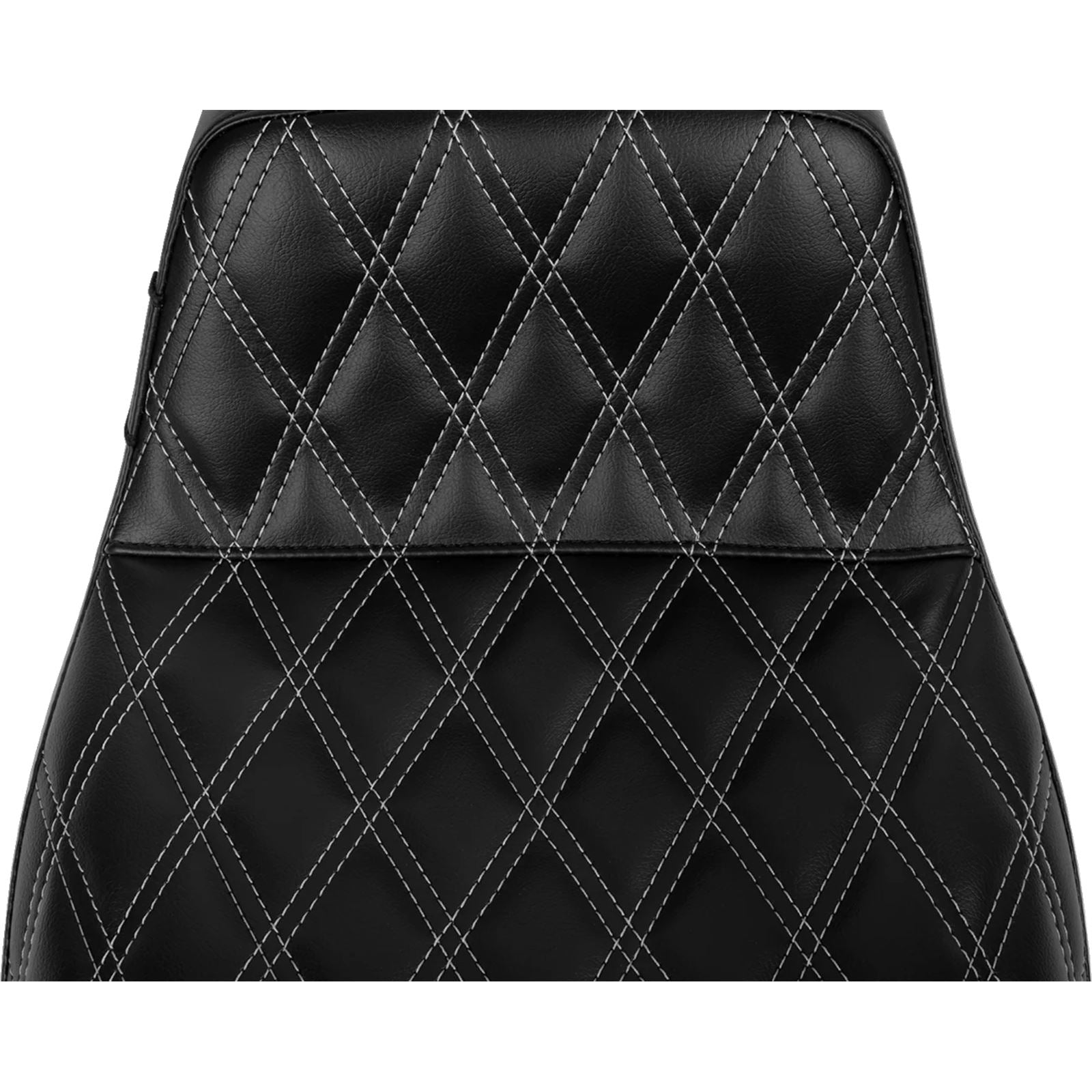 Le Pera Tailwhip Seat - Bright Gray Double Diamond Stitch - FLHFLT '23-'24 LV-587DD-GY01_1687912