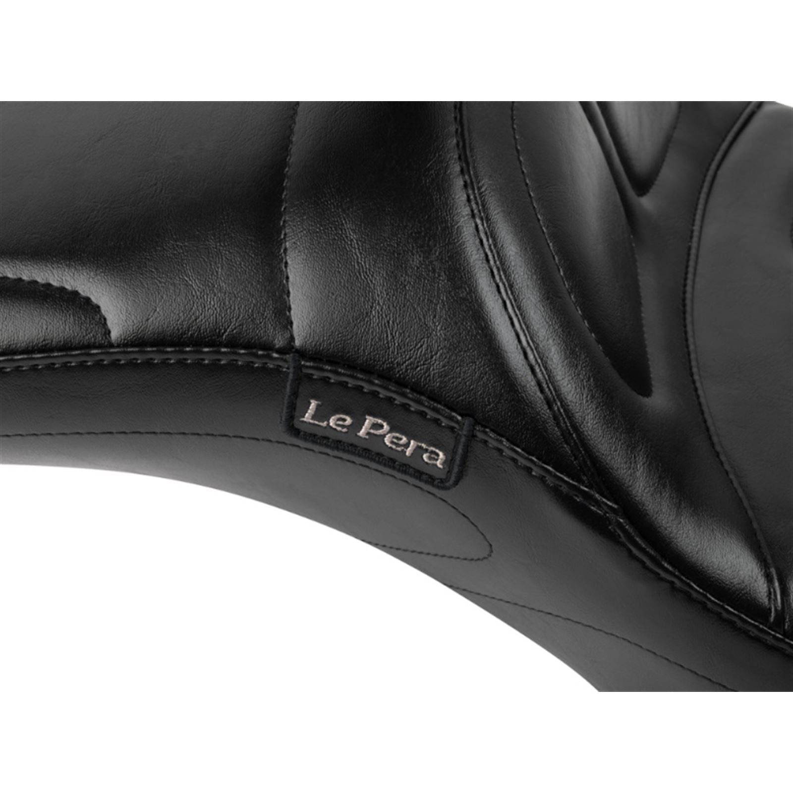 Le Pera Maverick Daddy Long Legs Seat with Backrest for FLH/FLT '23-'24 LV-957DLBR_1694656